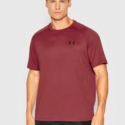 Τοπ 10 ✔️ Κουπόνι 🌟 Under Armour Άνδρες Μπλουζάκια Τεχνικά Φανελάκι τεχνικό Ua Tech 2.0 1326413 Μπορντό Loose Fit 🔥 🤩