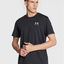 Προϋπολογισμός 🔔 Πολύ καλή προσφορά ✨ Under Armour Άνδρες T-shirts T-Shirt Ua Logo Embroidered 1373997 Μαύρο Relaxed Fit 🛒 🔔