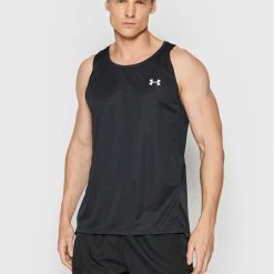Τοπ 10 🔔 Εξοδος 👍 Under Armour Άνδρες Μπλουζάκια Τεχνικά Φανελάκι τεχνικό Speed Stride 2.0 1369742 Μαύρο Regular Fit ✨ 🤩