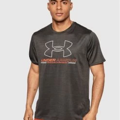 Εξοδος 🎁 Νέος ✔️ Under Armour Άνδρες T-shirts T-Shirt Ua Training Vent 1370367 Γκρι Loose Fit 🔥 🎁