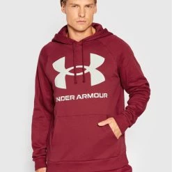 Η καλύτερη συμφωνία 🛒 Εκπτωση 🧨 Under Armour Άνδρες Μπλούζες Χωρίς Φερμουάρ Μπλούζα Ua Rival Fleece 1357093 Κόκκινο Relaxed Fit 🌟 ✨