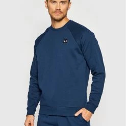 Η καλύτερη συμφωνία 🎁 Προϋπολογισμός ⌛ Under Armour Άνδρες Μπλούζες Χωρίς Φερμουάρ Μπλούζα Ua Rival Fleece 1357096 Σκούρο μπλε Loose Fit 🎉 🎉