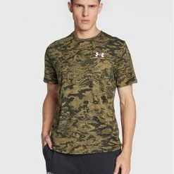 Under Armour Εκπτώσεις 15 Η καλύτερη συμφωνία 🌟 Καλύτερες κριτικές για 😍 Under Armour Άνδρες T-shirts T-Shirt 1357727 Χακί Loose Fit 😀 💯