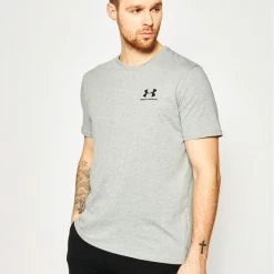 Under Armour Εκπτώσεις 7 Νέος ⌛ Το φθηνότερο ⌛ Under Armour Άνδρες T-shirts T-Shirt UA Sportstyle 1326799 Γκρι Loose Fit ✨ 👏