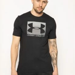 Under Armour Εκπτώσεις 3 Προϋπολογισμός 😉 Φτηνός 🛒 Under Armour Άνδρες T-shirts T-Shirt Ua Boxed Sportstyle 1329581 Μαύρο Loose Fit 👍 👏
