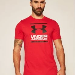 Εξοδος 🎁 Best Pirce 🎉 Under Armour Άνδρες T-shirts T-Shirt Ua Gl Foundation 1326849 Κόκκινο Loose Fit 🤩 🤩