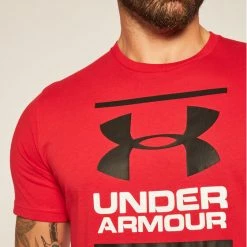 Εξοδος 🎁 Best Pirce 🎉 Under Armour Άνδρες T-shirts T-Shirt Ua Gl Foundation 1326849 Κόκκινο Loose Fit 🤩 🤩 -Under Armour Εκπτώσεις unnamed file 292
