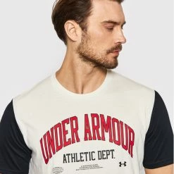 Προώθηση ⌛ Φτηνός ❤️ Under Armour Άνδρες T-shirts T-Shirt Dept Clrblk 1370515 Μπεζ Relaxed Fit 🥰 ❤️ -Under Armour Εκπτώσεις unnamed file 312