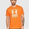 Νέος 🎉 Φτηνός 🌟 Under Armour Άνδρες T-shirts T-Shirt Foundation 1326849 Πορτοκαλί Relaxed Fit 😀 🌟 -Under Armour Εκπτώσεις unnamed file 314