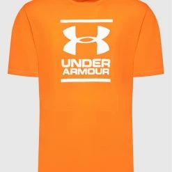 Νέος 🎉 Φτηνός 🌟 Under Armour Άνδρες T-shirts T-Shirt Foundation 1326849 Πορτοκαλί Relaxed Fit 😀 🌟 -Under Armour Εκπτώσεις unnamed file 318