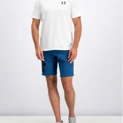 Το φθηνότερο ❤️ Ολοκαίνουργιο ✔️ Under Armour Άνδρες T-shirts T-Shirt 1326799 Λευκό Loose Fit 🥰 ❤️