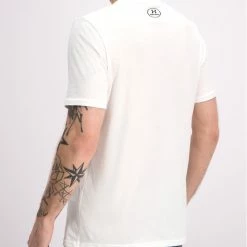 Το φθηνότερο ❤️ Ολοκαίνουργιο ✔️ Under Armour Άνδρες T-shirts T-Shirt 1326799 Λευκό Loose Fit 🥰 ❤️ -Under Armour Εκπτώσεις unnamed file 356