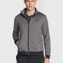 Under Armour Εκπτώσεις 41 Τοπ 10 😉 Η καλύτερη συμφωνία ⭐ Under Armour Άνδρες Μπλούζες Με Φερμουάρ Μπλούζα Ua Sportstyle Tricot 1329293 Γκρι Loose Fit ⌛ 🧨