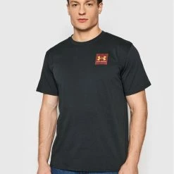 Εκπτωση 🌟 Εξοδος ❤️ Under Armour Άνδρες T-shirts T-Shirt Ua Cny 1366472 Μαύρο Loose Fit 😉 😀