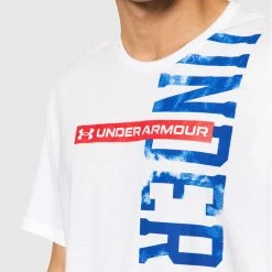 Τοπ 10 🎁 Αγορά 😀 Under Armour Άνδρες T-shirts T-Shirt Ua Vertical Signature 1366447 Λευκό Loose Fit 🎉 👍 -Under Armour Εκπτώσεις unnamed file 434