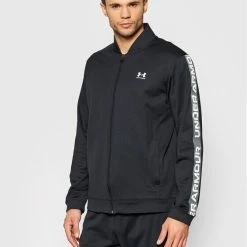 Flash Sale 👏 Προώθηση 🤩 Under Armour Άνδρες Μπλούζες Με Φερμουάρ Μπλούζα Ua Tricot Fashion 1366208 Μαύρο Relaxed Fit 💯 ✔️