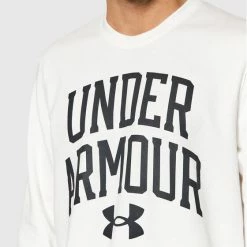 Best Pirce 👍 Εκπτωση ✨ Under Armour Άνδρες Μπλούζες Χωρίς Φερμουάρ Μπλούζα Ua Rival Terry 1361561 Λευκό Loose Fit ✔️ 🌟 -Under Armour Εκπτώσεις unnamed file 484