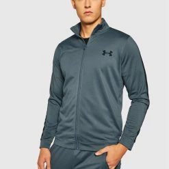 Αγορά 🧨 Best Pirce 😍 Under Armour Άνδρες Σετ Φόρμα Ua Emea 1357139 Γκρι Regular Fit 🔥 ❤️