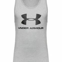 Flash Sale 👍 ΧΟΝΔΡΙΚΟ ΕΜΠΟΡΙΟ 🥰 Under Armour Άνδρες Tank Tops Tank Top UA Sportstyle Logo 1329589 Γκρι Regular Fit ❤️ ⌛ -Under Armour Εκπτώσεις unnamed file 560