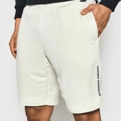 Κουπόνι 💯 Κουπόνι 😀 Under Armour Άνδρες Αθλητικά Σορτς Αθλητικό σορτς Ua Terry 1366266 Μπεζ Regular Fit 😍 🛒