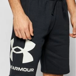 Αγορά 😉 Εξοδος 😉 Under Armour Άνδρες Αθλητικά Σορτς Αθλητικό σορτς Ua Rival Fleece Big Logo 1357118 Μαύρο Loose Fit 🥰 🎁