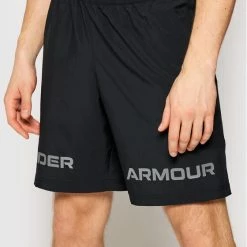 Εκπτωση 🎉 Best Pirce 🎁 Under Armour Άνδρες Αθλητικά Σορτς Αθλητικό σορτς Woven Graphic Wordmark 1361433 Μαύρο Loose Fit 😉 🌟