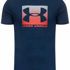 Συμφωνίες ❤️ Εκπτωση ⭐ Under Armour Άνδρες T-shirts T-Shirt Ua Boxed Sportstyle 1329581 Σκούρο μπλε Loose Fit 🔔 🔔 -Under Armour Εκπτώσεις unnamed file 67