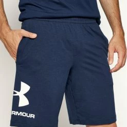 Καλύτερη πώληση 🌟 Τοπ 10 🧨 Under Armour Άνδρες Αθλητικά Σορτς Αθλητικό σορτς Sportstyle Cotton Graphic 1329300 Σκούρο μπλε Regular Fit 🔔 🎉