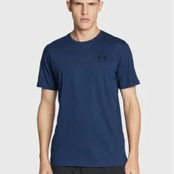 Πολύ καλή προσφορά 😀 Καλύτερη πώληση ❤️ Under Armour Άνδρες T-shirts T-Shirt Ua Sportstyle 1326799 Σκούρο μπλε Loose Fit 🔥 🎉