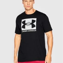 Προϋπολογισμός 💯 Εξοδος ⌛ Under Armour Άνδρες T-shirts T-Shirt Ua Abc 1361673 Μαύρο Relaxed Fit 🔥 🎉