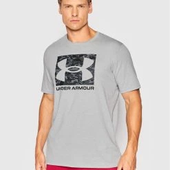 Προϋπολογισμός 😉 Εκπτωση 🔥 Under Armour Άνδρες T-shirts T-Shirt Ua Abc 1361673 Γκρι Relaxed Fit 🥰 🥰