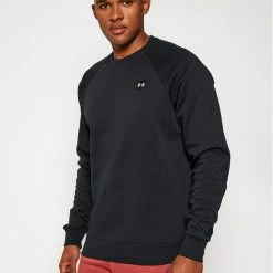 Πολύ καλή προσφορά ✔️ Πολύ καλή προσφορά 👍 Under Armour Άνδρες Μπλούζες Χωρίς Φερμουάρ Μπλούζα Ua Rival Fleece 1357096 Μαύρο Loose Fit 🌟 👍
